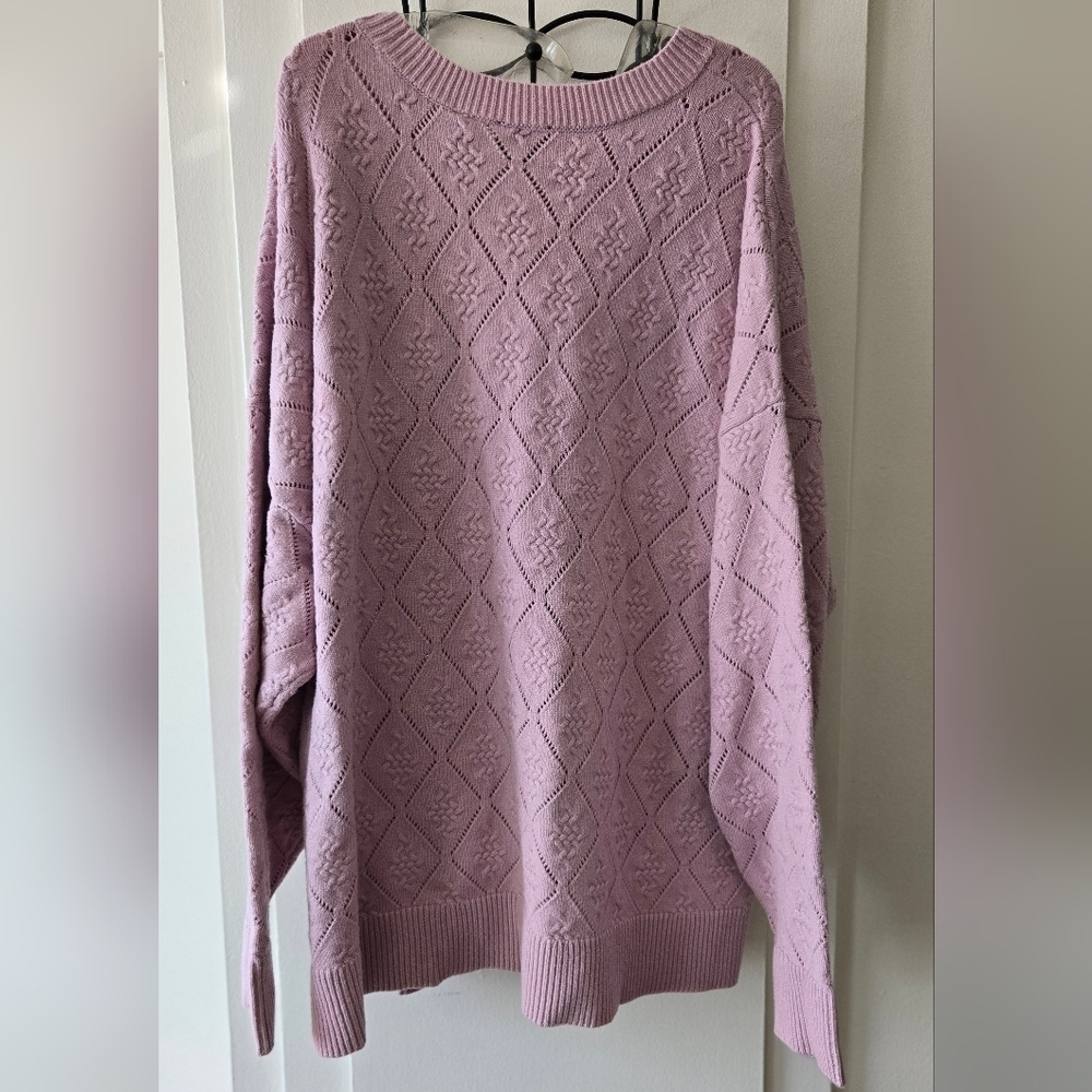 Cyrus Lavender Knit Women's Sweater - Picture 4 of 6